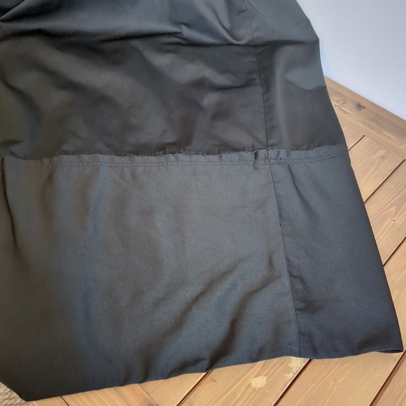 BCBGMaxAzria Long Black Sleeveless Full Maxi Dress Gown Back Bow - Picture 14 of 14